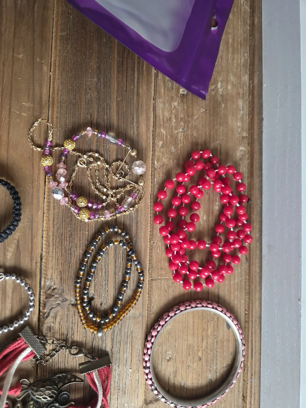 Girls Grab Bag! Assortment Of Bracelets, Necklaces, And Anklets!